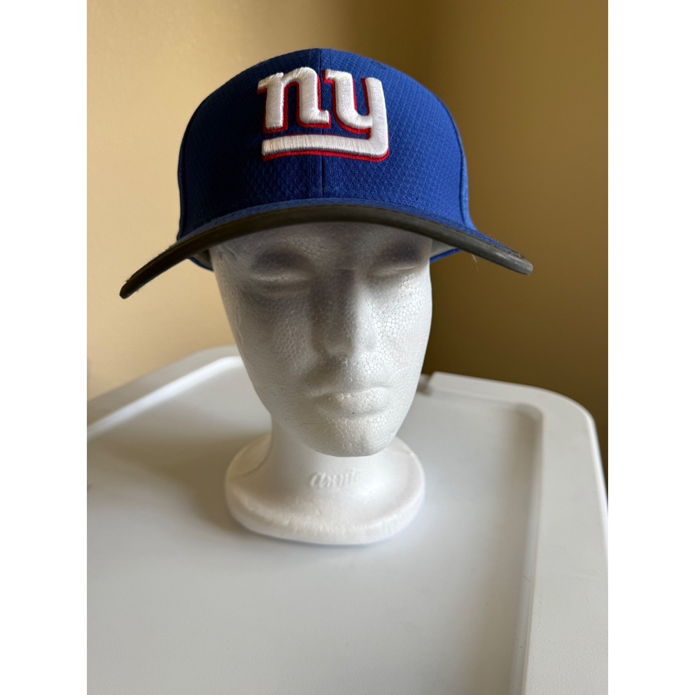 New York Giants New Era 39THIRTY Hat Medium Large Blue NFL Sideline Cap